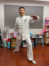 雪茜曼2025新款高端太極服女八段錦太極拳練功服武術(shù)表演比賽中式套裝男 曬單實(shí)拍圖