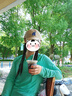 馬孔多（macondo）女子連帽防曬長(cháng)袖T恤3代吸濕速干雙C腰線(xiàn)原紗涼感抗菌防曬 清新薄荷 XL 【130-140斤】 曬單實(shí)拍圖