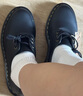 馬?。―R.MARTENS）1461 Vegan 早秋舒適百搭通勤時(shí)尚休閑皮鞋單鞋 黑色 41 曬單實(shí)拍圖
