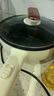 牧利派電炒鍋炒菜電煮鍋電火鍋多功能家用電熱鍋多用途鍋不粘鍋一鍋多用蒸煮煎炒一體鍋小家電料理鍋插電 米白色-電炒鍋不粘鍋 帶木鏟【配加長電線】 特厚款3.5升 機(jī)械款-無蒸籠 1-3人 曬單實(shí)拍圖