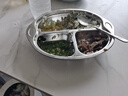 美廚（maxcook）316L不銹鋼餐盤飯盒碗 配勺子兒童分格卡通 3格 猴 MCFT1864 曬單實(shí)拍圖