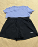 361°跑步運動(dòng)套裝女士夏季衣服新款速干短袖短褲兩件套662524001H-3 曬單實(shí)拍圖