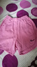 左西女童運動(dòng)短褲2025新款夏季兒童純棉五分褲夏裝褲子潮 玫粉色 160 曬單實(shí)拍圖