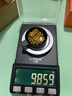 喜上眉梢喜飾黃金古法金珠999足金散珠硬金光面磨砂轉(zhuǎn)運(yùn)珠路路通圣誕禮物 3mm 重工古法珠兩顆  0.2g 曬單實(shí)拍圖