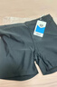阿瑞娜（arena）平角泳褲男士游泳褲速干舒適高彈專(zhuān)業(yè)訓練健身溫泉泳裝黑藍L 曬單實(shí)拍圖