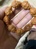 懷風(fēng)八大財神橄欖核手串純手工雕刻 爆紅老料短圓大籽 精品手串文玩 18*22mm 曬單實(shí)拍圖