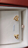 周生生 黃金耳釘一對足金心形耳環(huán)送禮 68738E定價(jià) 曬單實(shí)拍圖