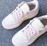 adidas ENTRAP美式校園風運動板鞋少年感復古籃球鞋男女阿迪達斯 乳白/橘粉/藕粉/藍綠/黃   38 曬單實拍圖
