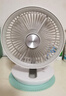 飛利浦（PHILIPS） 桌面小風(fēng)扇戶(hù)外USB可充電折疊臺式辦公室學(xué)生宿舍床頭大風(fēng)力便攜電風(fēng)扇 白色 曬單實(shí)拍圖