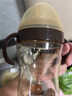 世喜吸管奶瓶1-3歲直飲杯嬰兒ppsu一12個(gè)月以上寶寶300ml帶重力球手柄 曬單實(shí)拍圖