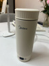 美的（Midea）便攜式電熱水杯 電熱水壺 保溫?zé)?350ml迷你便攜式旅行出差 智能恒溫加熱杯 316L不銹鋼無異味 0.35L 【精準(zhǔn)控溫】MK-DB35X22 曬單實(shí)拍圖