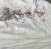 查爾斯桃心重磅美式純棉短袖T恤印花夏季花卉國(guó)潮男女同款寬松百搭 本白 L 曬單實(shí)拍圖