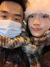 viney冬季圍巾女保暖圍脖百搭格子披肩高級(jí)感生日情人節(jié)禮物送女友老婆 霧藍(lán)綠 時(shí)尚休閑輕奢兩用搭情侶 曬單實(shí)拍圖
