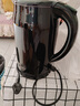 美的（Midea）電水壺電熱水壺304不銹鋼家用雙層防燙燒水壺 1.7L大容量熱水壺內膽易潔開(kāi)水壺煮茶壺 1.7L 【雙層防燙】SH17M301c 曬單實(shí)拍圖