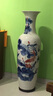 萬(wàn)益宏景德鎮陶瓷手繪青花落地大花瓶仿古酒店客廳裝飾開(kāi)業(yè)禮品擺件大號 手繪青花連年有余 160cm 曬單實(shí)拍圖