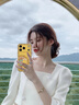 宜客愛(ài)【旋轉腕帶支架】適用蘋(píng)果17promax手機殼iPhone17手機保護套電鍍素皮男女新款鏡頭全包防摔超薄 【絲路錦紋葫蘆姜黃】隱形腕帶+金屬支架+金色 iPhone 17 Pro Max 曬單實(shí)拍圖