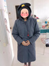 皮爾卡丹中老年派克羽絨服女中長(cháng)款可拆卸活里活面媽媽冬裝白鴨絨外套襖子 黑色 4XL (建議140-155斤左右) 曬單實(shí)拍圖
