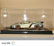 活石蘭博基尼車(chē)模合金汽車(chē)模型仿真限量版手辦男生生日禮物跑車(chē)模型 蘭博毒藥【銀】+皮質(zhì)底座防塵罩 仿真高檔退伍禮物2025火的玩具10歲 曬單實(shí)拍圖