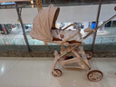 普洛可（PLAYKIDS）X6-5MAX遛娃神器輕便雙向高景觀嬰兒車0-3歲用折疊可坐可躺帶減震 曬單實拍圖