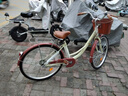 鳳凰（Phoenix）自行車(chē)成人男女通用城市通勤青少年單車(chē)女芭蕾 26英寸米黃色 曬單實(shí)拍圖