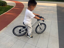 KinderKraftKK兒童自行車(chē)4-6-12歲學(xué)生單車(chē)男女孩生日禮物山地車(chē)幻影18寸銀 曬單實(shí)拍圖