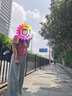 IEF/愛(ài)依服大碼女裝2025夏季新款韓版通勤設(shè)計(jì)感顯瘦上衣 薔薇粉 L 曬單實(shí)拍圖