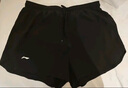 李寧（LI-NING）泳褲男士游泳褲平角雙層沙灘褲防霧泳鏡泳帽套裝24-37XXXXL 曬單實拍圖
