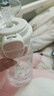 春季高顏值塑料水杯防摔耐高溫吸管杯子雙飲大容量學生男女 粉色 530ml 1個 曬單實拍圖