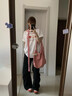 STELLA WEISZ傳祺女鞋流浪運(yùn)動(dòng)休閑鞋秋季新款透氣2025圓頭百搭戶外跑步板鞋 中國(guó)紅增高4cm 35 曬單實(shí)拍圖