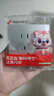 國際電工超薄開(kāi)關(guān)插座面板膚感灰色86型暗裝墻面家用二三插五孔USB墻壁插 錯位五孔 曬單實(shí)拍圖