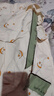 貓人【七夕情人節(jié)禮物送女友】女士睡衣女性感星月印花家居服奶白2XL 曬單實(shí)拍圖