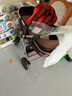 ANGI BABY嬰兒推車可坐可躺嬰兒車輕便折疊新生兒減震高景觀雙向兒童手推車 輕奢香檳金【一鍵收車+四輪EVA】 曬單實(shí)拍圖