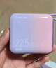 臺電（TECLAST）充電寶【3C認證】10000毫安時(shí)自帶線(xiàn)迷你小巧22.5W快充可上飛機可手提移動(dòng)電源 適用小米蘋(píng)果 紫 曬單實(shí)拍圖