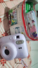 INSTAX富士instax立拍立得 一次成像相機(jī) mini12（mini11升級(jí)款）鳶尾紫 曬單實(shí)拍圖