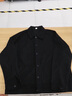 JEEP SPIRIT男士工裝牛仔夾克外套秋季寬松上衣服休閑男裝秋冬 黑色 百搭雙側(cè)袋牛仔外套【 常規(guī) L 曬單實拍圖