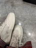 栢啟歆春夏女鞋新款透氣小白鞋女學(xué)生ins韓版百搭厚底運(yùn)動(dòng)時(shí)尚板鞋潮鞋 米卡 36 曬單實(shí)拍圖