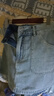 森馬（Semir）牛仔褲女顯腿長(zhǎng)短褲潮酷夏2025防走光高腰裙褲小個(gè)子109325122004 曬單實(shí)拍圖
