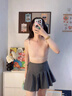 貓人孕婦哺乳內衣懷孕期產(chǎn)后喂奶專(zhuān)用防下垂大碼無(wú)鋼圈蕾絲文胸罩薄款 【2件裝 5A抗菌】嫩粉色+糖果紫 XL 【38/85BCD 適合120-135斤】 曬單實(shí)拍圖