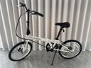 大行（DAHON）D6折疊自行車20英寸6速入門級折疊車成人學生通勤休閑單車KBC061 白色 曬單實拍圖