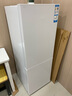 海爾（Haier）178升小冰箱冰箱雙開(kāi)門(mén)小戶(hù)型客廳租房家用冰箱小型不占地節能省電迷你可冷藏冷凍BCD-178LHC2E0WV 曬單實(shí)拍圖
