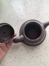 藏壺天下【七夕禮物】宜興紫砂壺純手工刻繪紫砂茶具曲壺原礦紫泥家用茶壺 曲壺 曬單實(shí)拍圖
