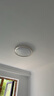 歐普（OPPLE）全光譜護(hù)眼吸頂燈臥室燈調(diào)光LED照明燈具輕奢現(xiàn)代大氣晶燦 包安裝 曬單實(shí)拍圖