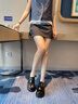 卓詩尼厚底樂福鞋女2025新款秋季復(fù)古粗跟百搭女鞋英倫風(fēng)不累腳小皮鞋 黑色 37 曬單實(shí)拍圖