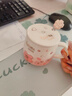貝瑟斯馬克杯 陶瓷杯喝水杯子咖啡杯櫻花浮雕泡茶杯帶蓋辦公家用水杯子 曬單實拍圖