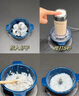 摩飛電器（Morphyrichards）絞肉機(jī)家用小型佐料機(jī)多功能碎肉切菜輔食料理機(jī)搗蒜器攪拌機(jī)MR9409 椰奶白 0.8L 曬單實(shí)拍圖