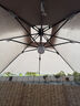 美蒂華府戶外遮陽(yáng)傘中柱傘庭院傘室外大太陽(yáng)傘遮雨傘室外崗?fù)[攤傘 單頂鐵桿中柱傘圓形2.7米+底座 曬單實(shí)拍圖