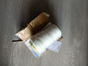 若軒尼龍補鞋粗線(xiàn)風(fēng)箏輪胎線(xiàn)工程施工線(xiàn)縫鞋修鞋上鞋線(xiàn)魚(yú)網(wǎng)漁線(xiàn)編織 大軸 白線(xiàn) 1軸（每卷約300米） 曬單實(shí)拍圖