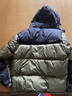 鴨鴨（YAYA）【255充絨】戶外極寒加厚男士短款羽絨面包服時(shí)尚保暖羽絨服外套 深橄欖綠色 L (175) 曬單實(shí)拍圖