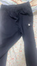 FILA 斐樂(lè )官方男士針織長(cháng)褲子秋冬季簡(jiǎn)約運動(dòng)褲健身訓練褲收口束腳褲 RD寶藍-NV L 175/84A 曬單實(shí)拍圖