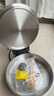 利仁（Liven）小鋼人不銹鋼電餅鐺家用0涂層38mm加深1800W雙面加熱電餅檔烙餅專用鍋無涂層電煎鍋早餐機(jī)LR-B3097 曬單實(shí)拍圖